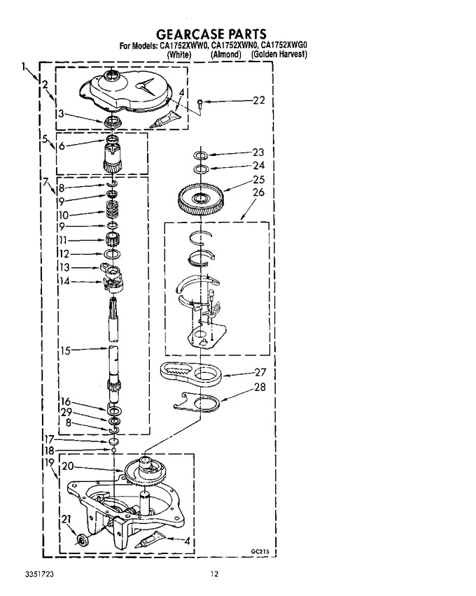 Diagram for CA1752XWG0