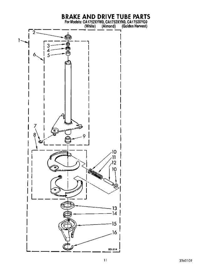 Diagram for CA1752XYW0