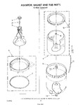 Diagram for 06 - Agitator, Basket And Tub