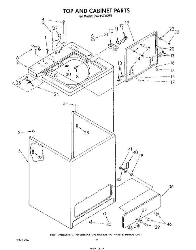 Diagram for CA2452XSW1