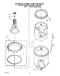 Diagram for 05 - Agitator, Basket And Tub