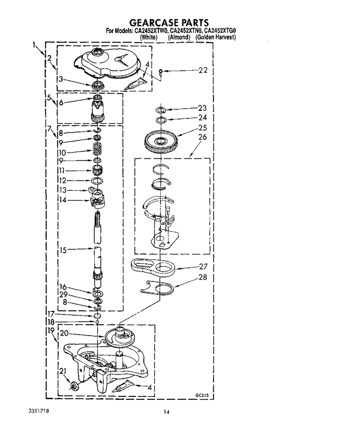 Diagram for CA2452XTG0