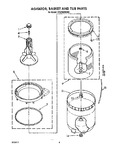 Diagram for 06 - Agitator, Basket And Tub