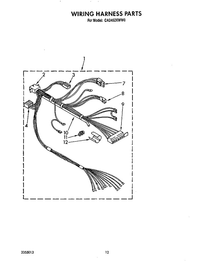 Diagram for CA2452XWG0