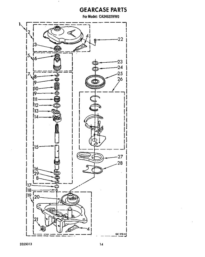 Diagram for CA2452XWG0