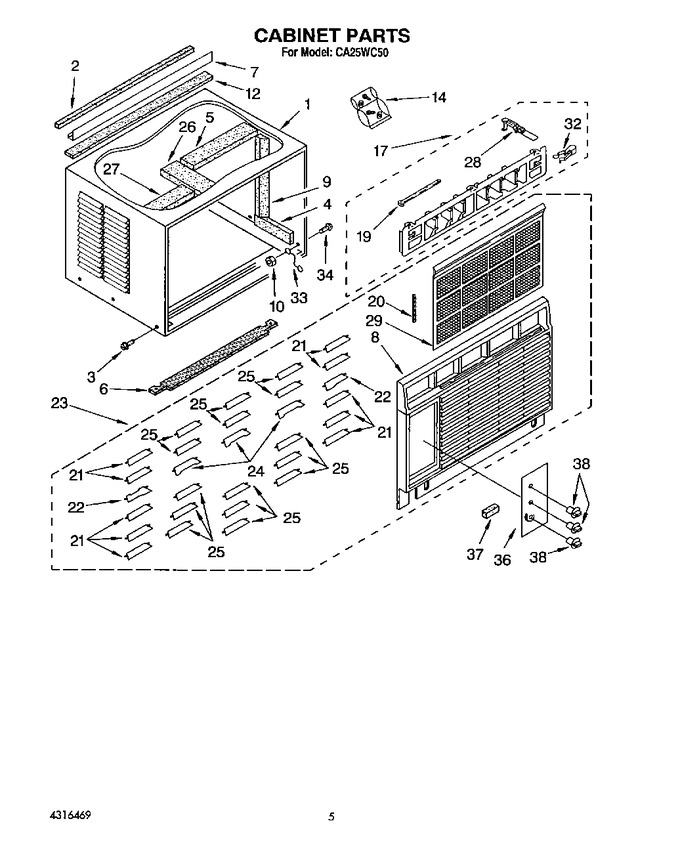 Diagram for CA25WC50