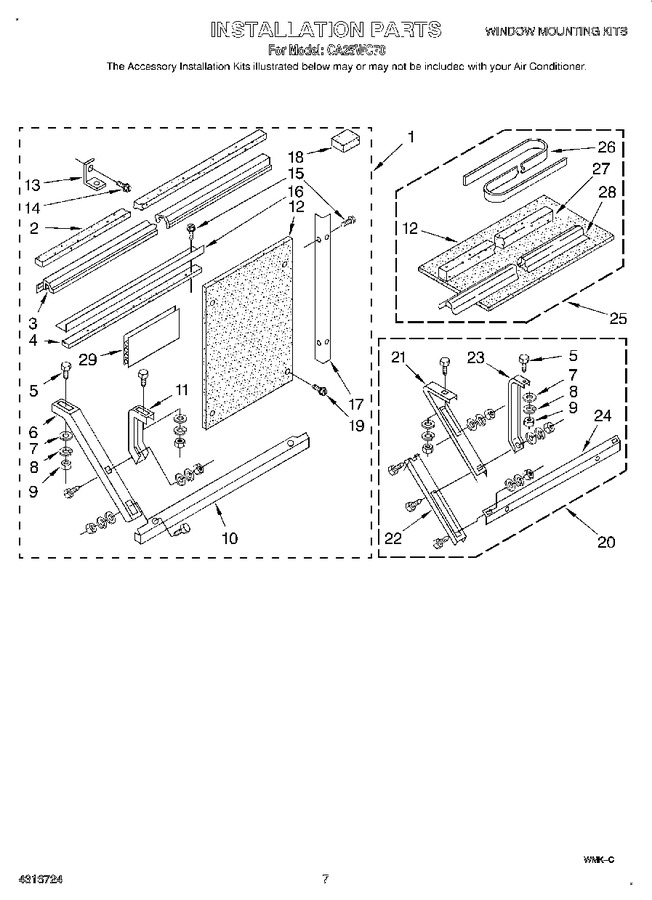 Diagram for CA25WC70