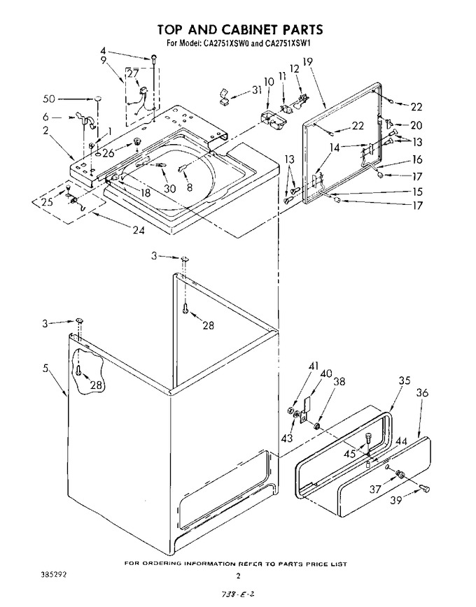 Diagram for CA2751XSW0