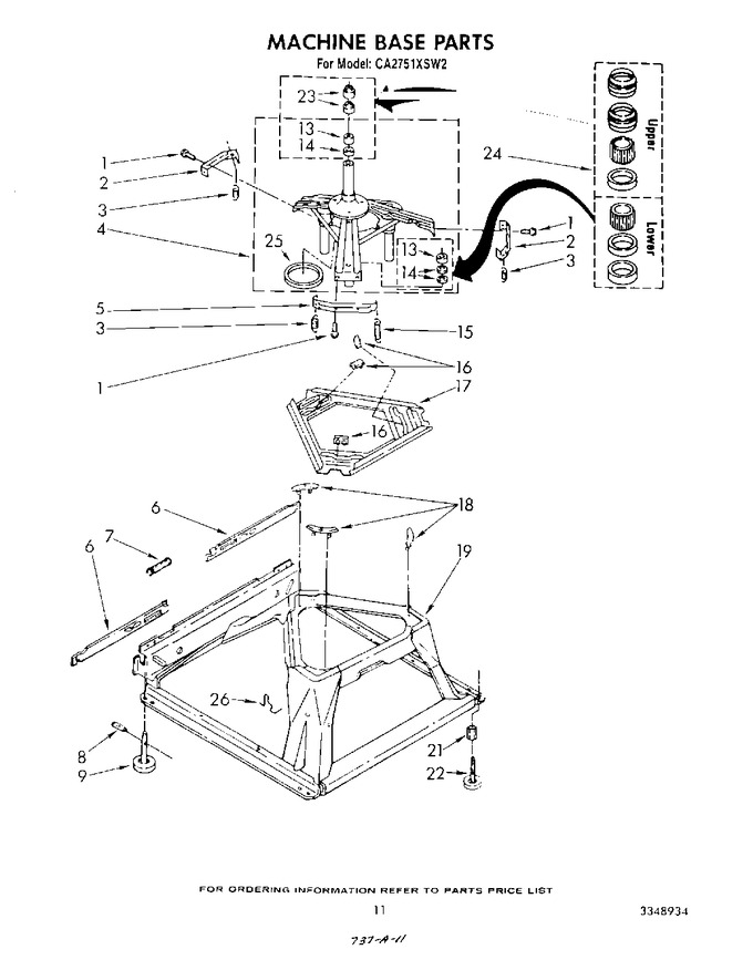 Diagram for CA2751XSW2