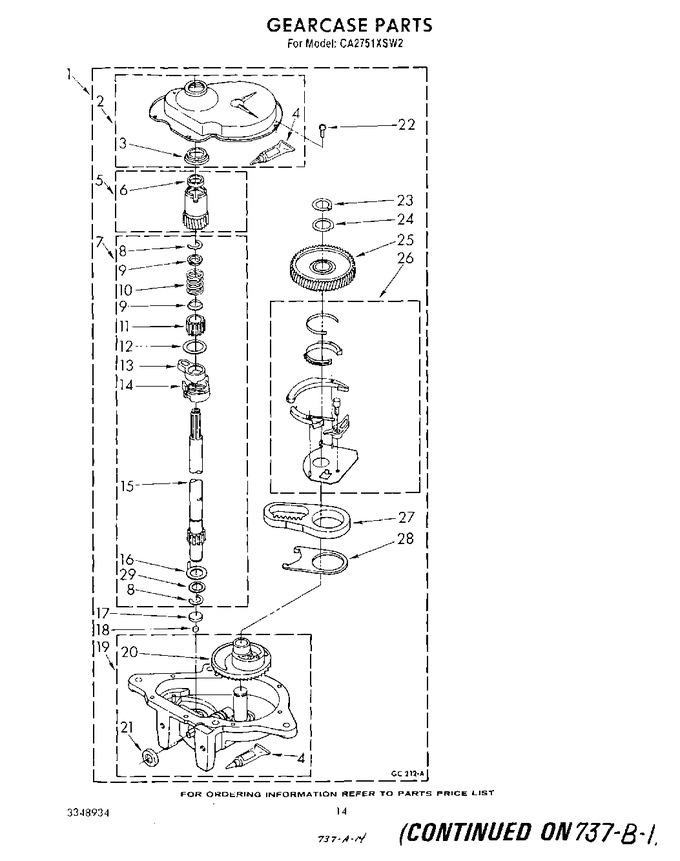 Diagram for CA2751XSW2
