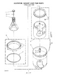 Diagram for 06 - Agitator, Basket And Tub