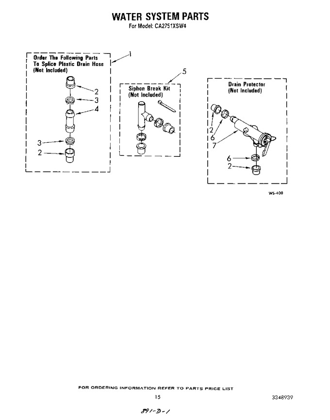 Diagram for CA2751XSW4