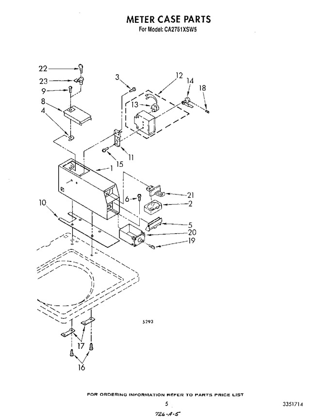 Diagram for CA2751XSW5