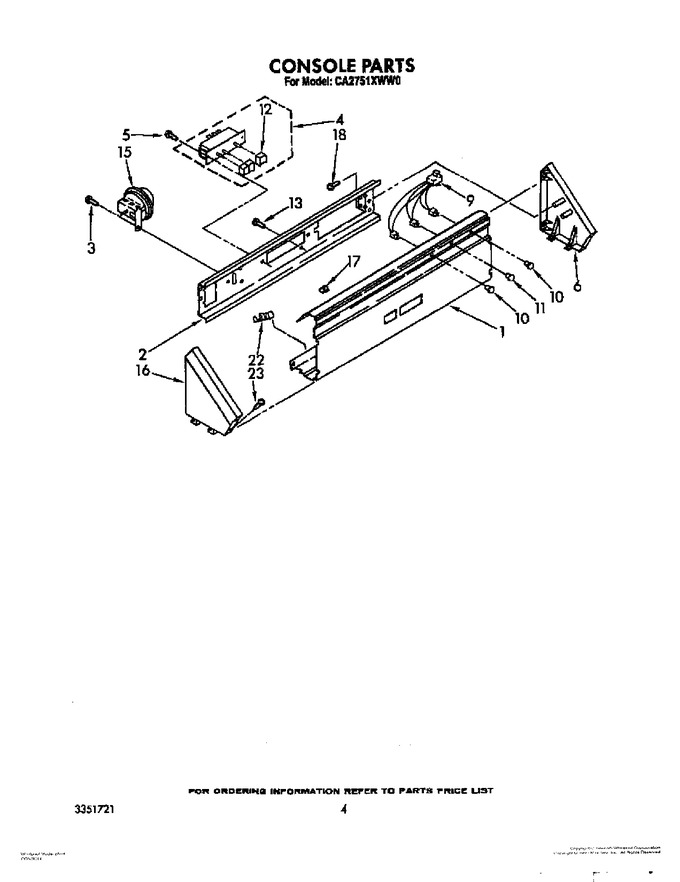 Diagram for CA2751XWW0