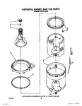 Diagram for 06 - Agitator, Basket And Tub