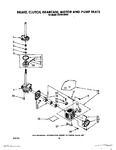 Diagram for 08 - Brake, Clutch, Gearcase, Motor And Pump