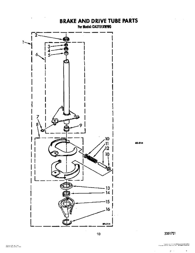Diagram for CA2751XWW0
