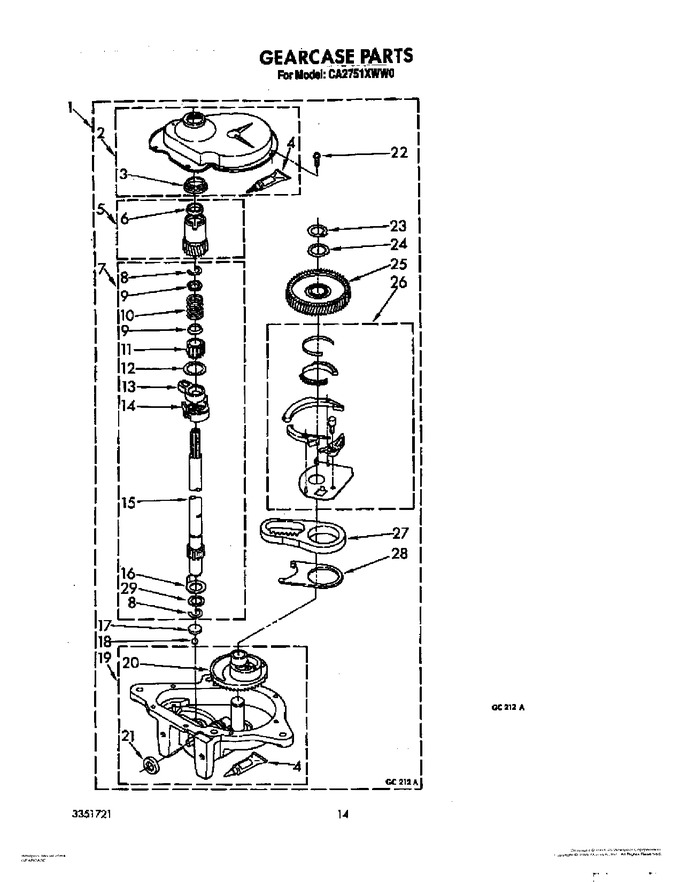 Diagram for CA2751XWW0