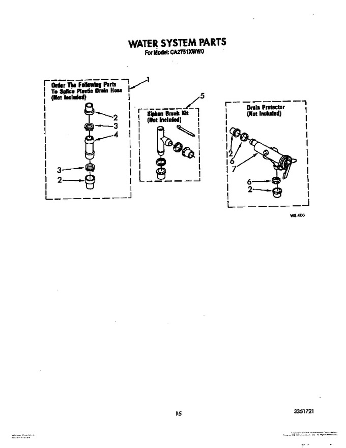 Diagram for CA2751XWW0