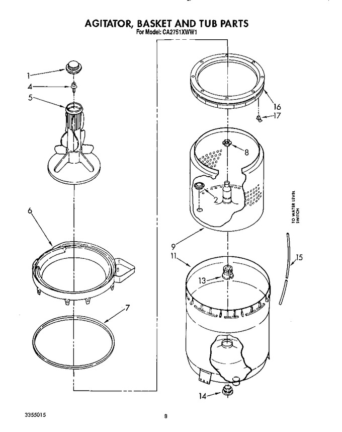 Diagram for CA2751XWW1