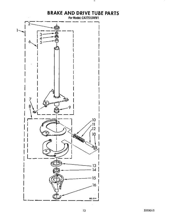 Diagram for CA2751XWN1