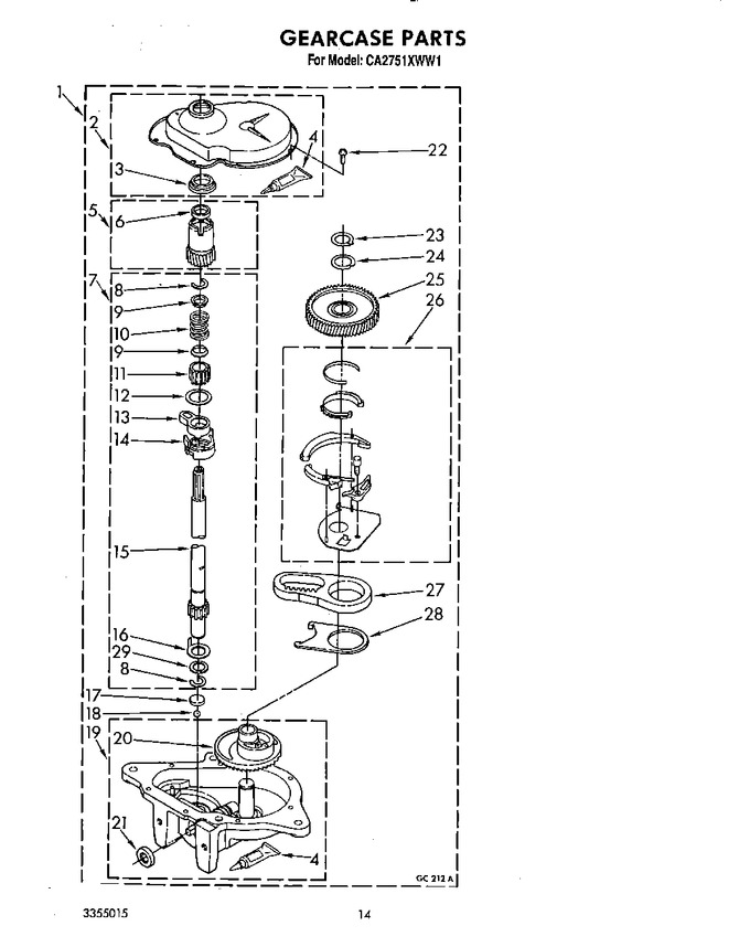 Diagram for CA2751XWG1