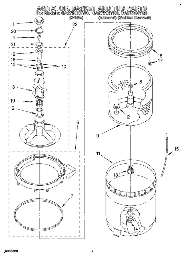 Diagram for CA2751XYG0