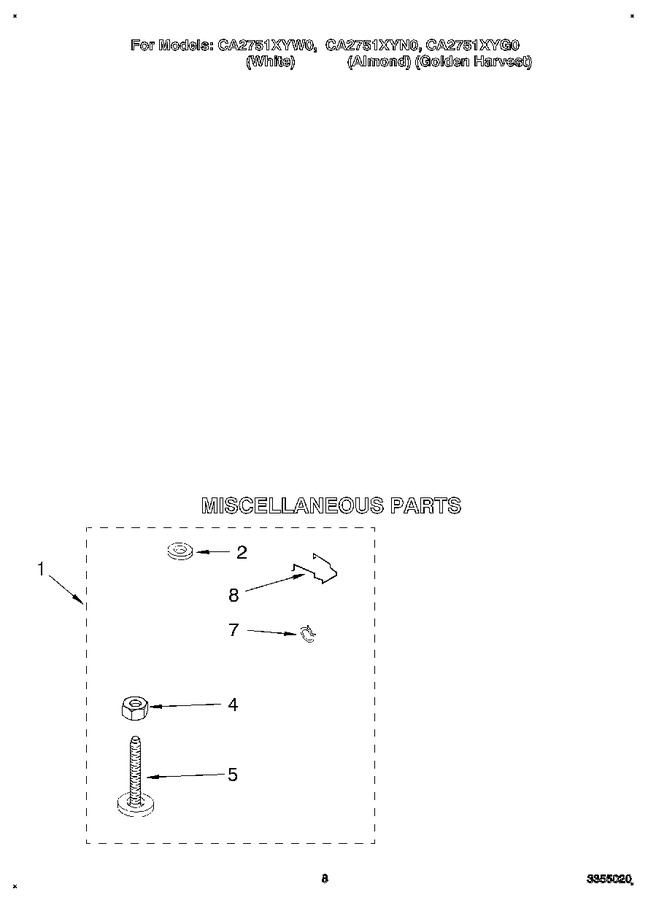 Diagram for CA2751XYG0