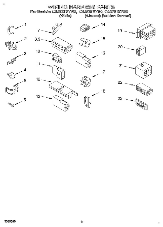 Diagram for CA2751XYG0