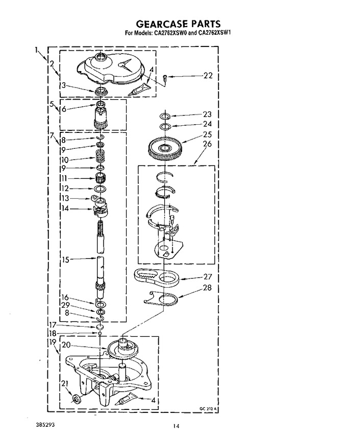 Diagram for CA2762XSW0