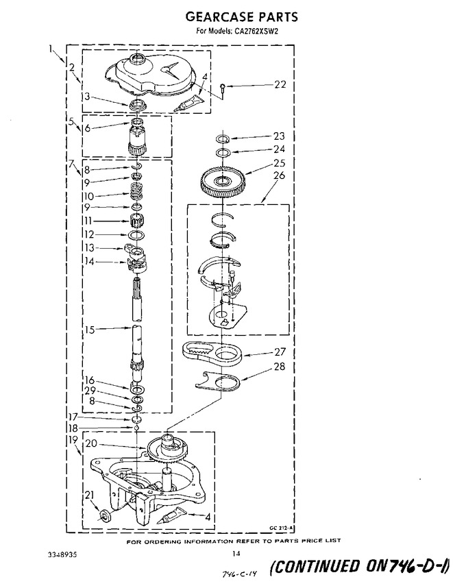 Diagram for CA2762XSW2