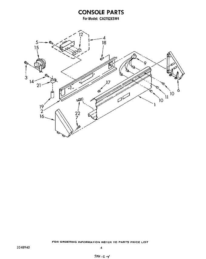 Diagram for CA2762XSW4
