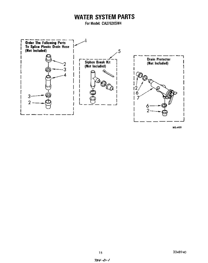 Diagram for CA2762XSW4