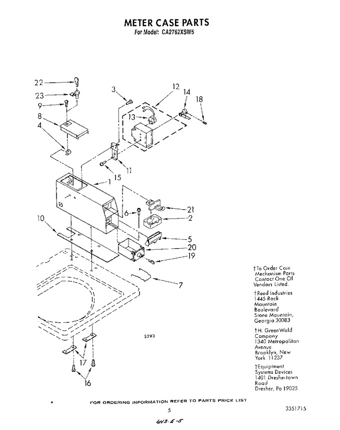 Diagram for CA2762XSW5