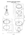Diagram for 06 - Agitator, Basket And Tub