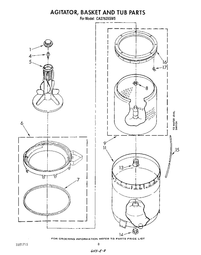 Diagram for CA2762XSW5