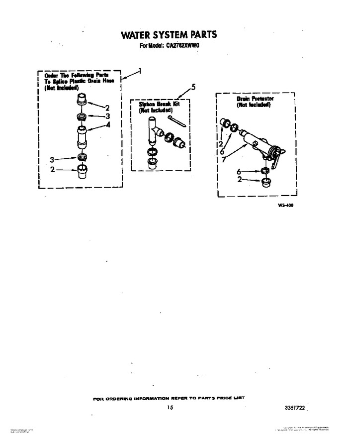 Diagram for CA2762XWW0