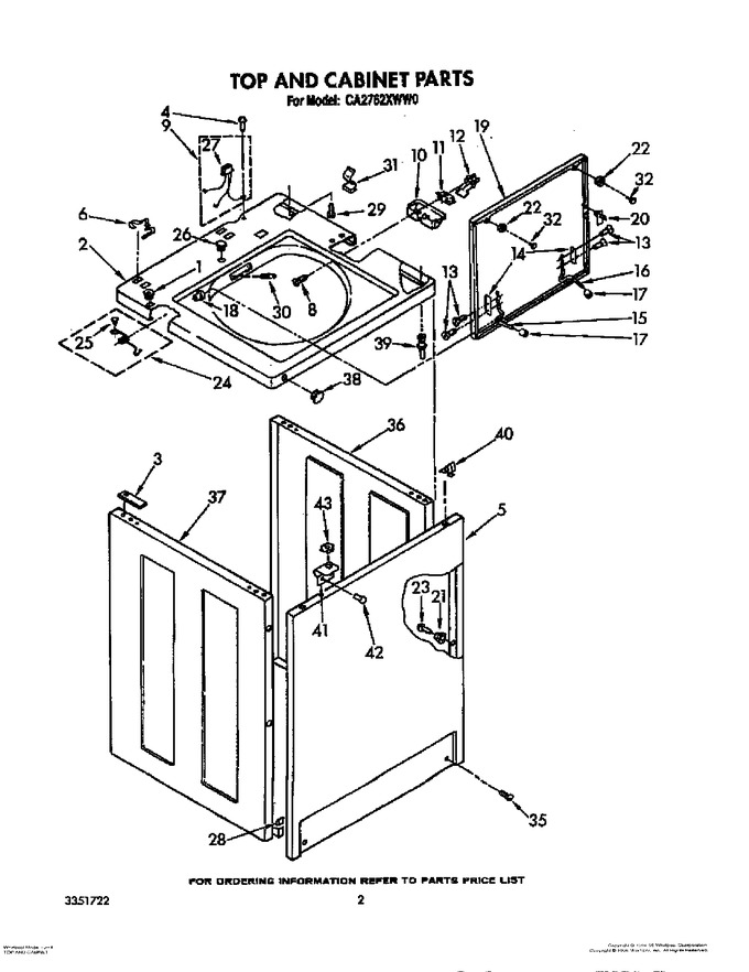 Diagram for CA2762XWN0
