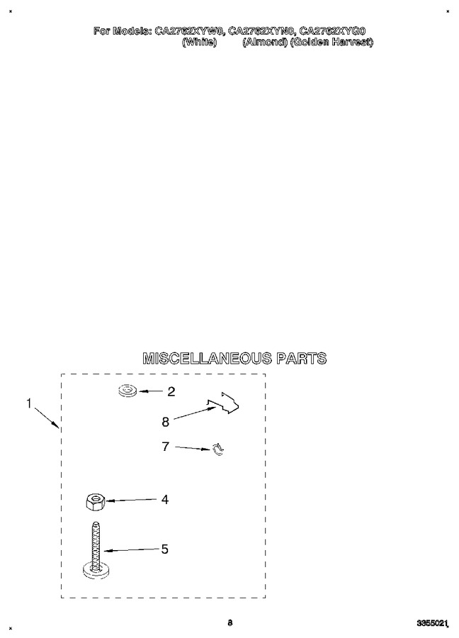 Diagram for CA2762XYW0