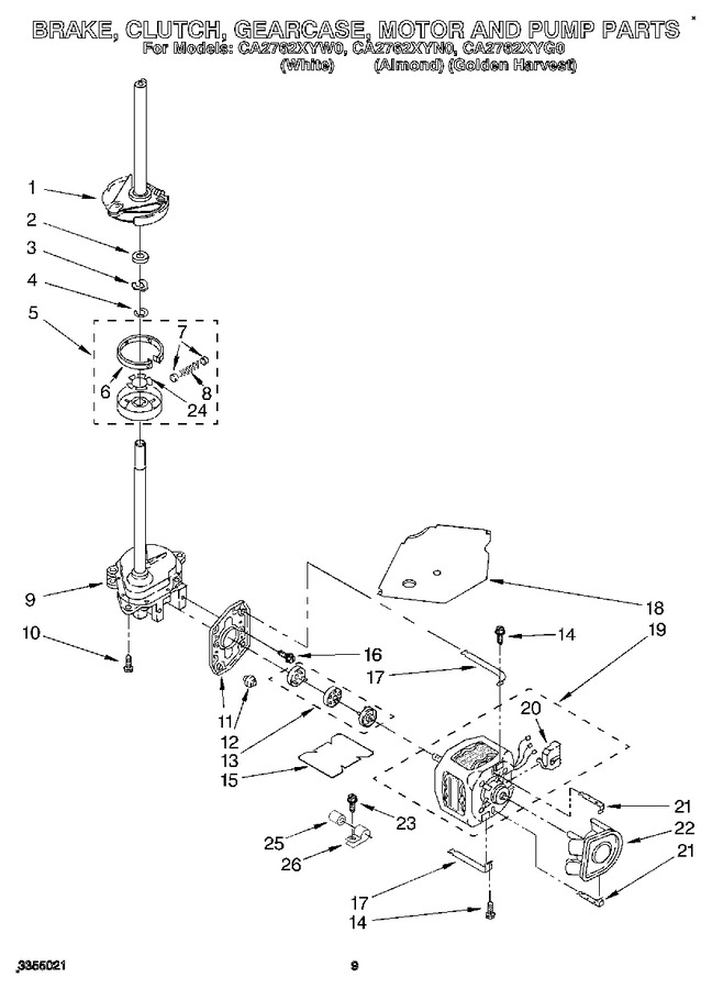 Diagram for CA2762XYN0