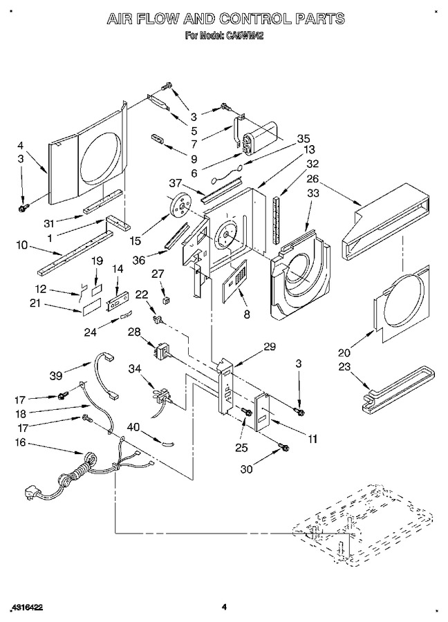 Diagram for CA5WM42