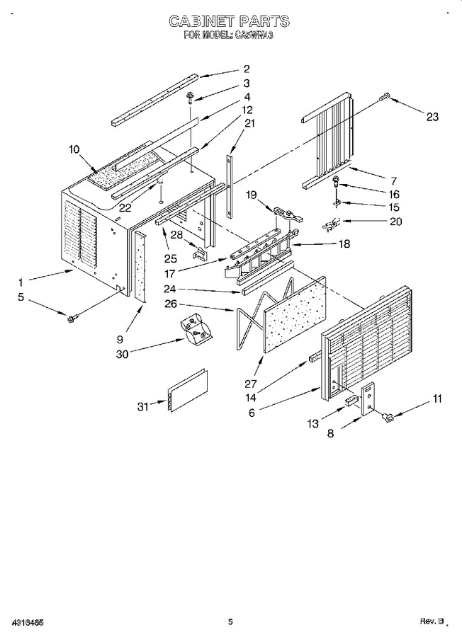 Diagram for CA5WM43
