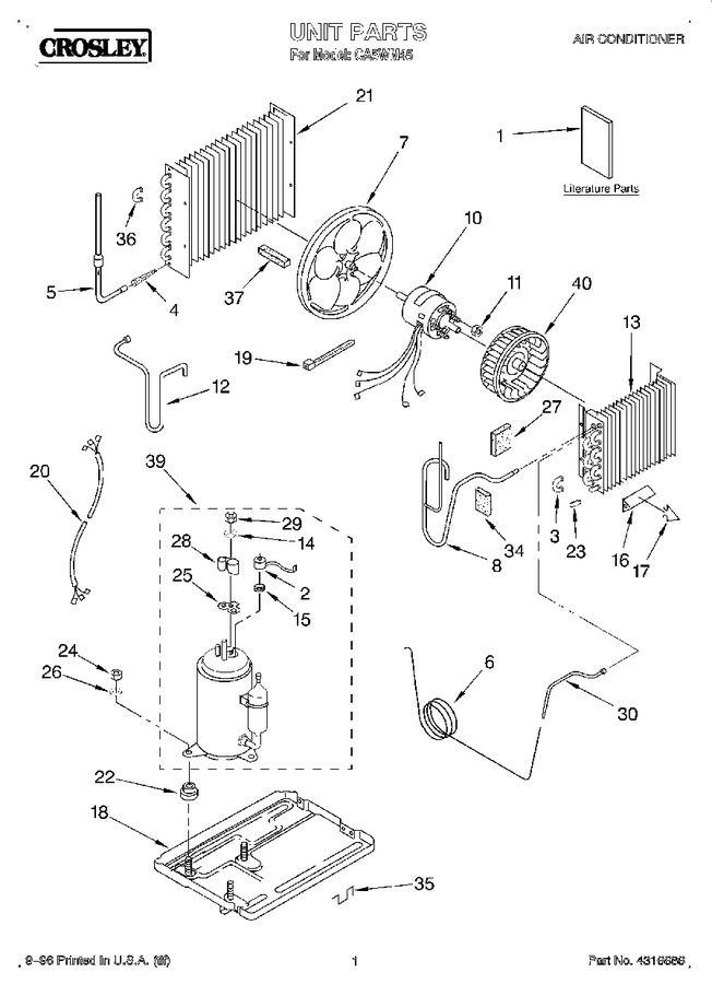 Diagram for CA5WM45