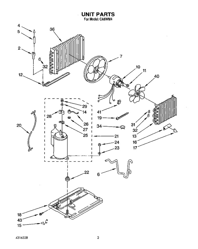 Diagram for CA6WM4