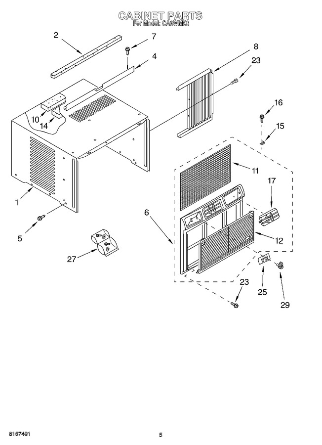 Diagram for CA6WMK0