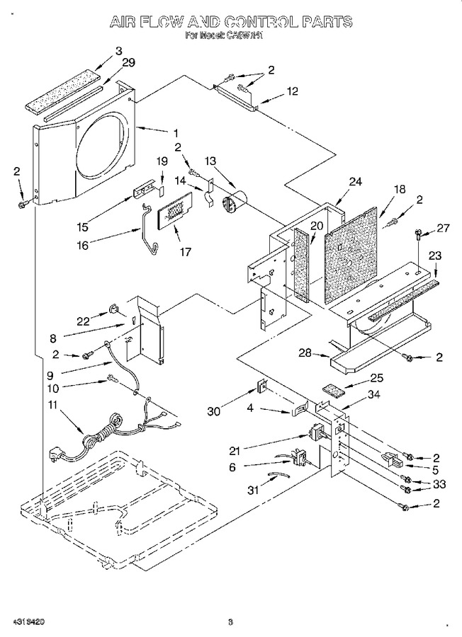 Diagram for CA8WR41