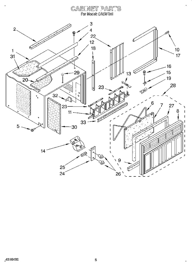 Diagram for CA8WR41