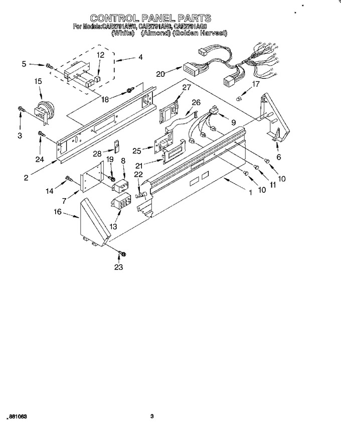 Diagram for CAE2791AN0