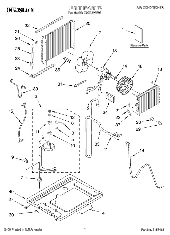 Diagram for CAH12WR00