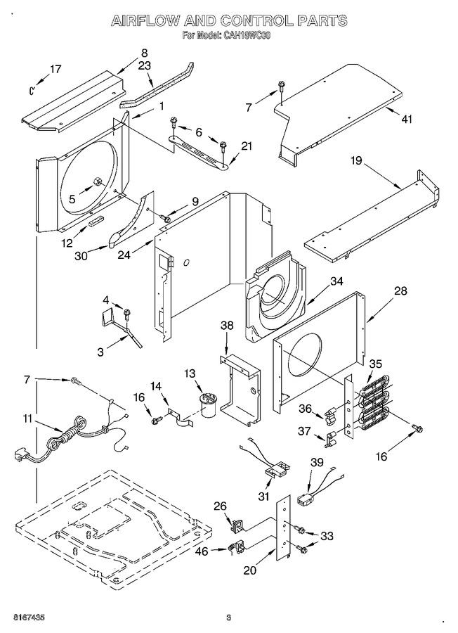 Diagram for CAH18WC00